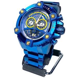 Invicta Reserve Octane Blue Label 32858 Chronograph Watch 56mm Swiss Movement